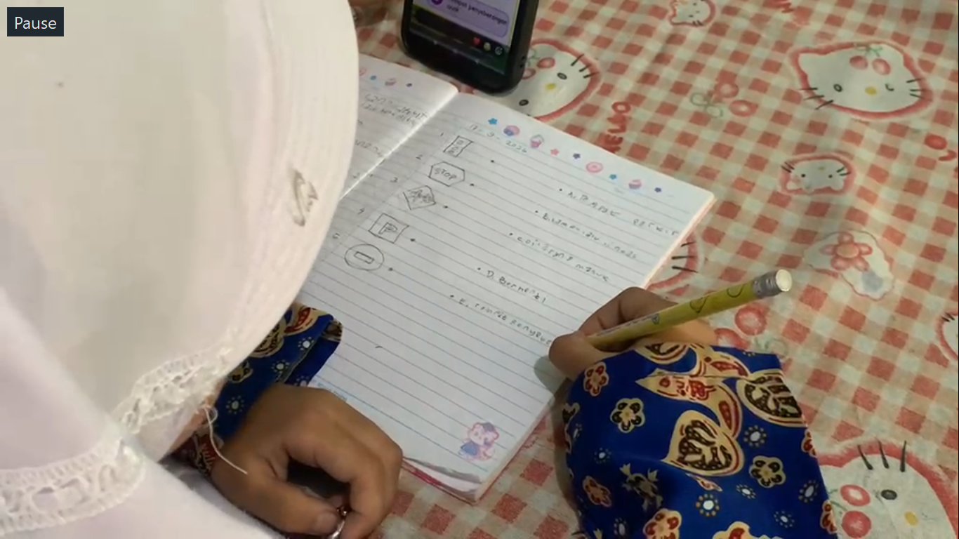 PJJ di Tengah Kabut Asap, Orang Tua Siswa Hadapi Tantangan Membagi Waktu