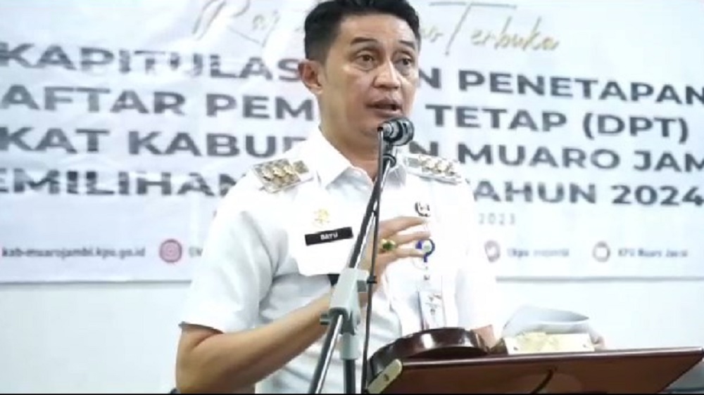 PJ Bupati Bachyuni Hadiri Pembukaan Rekapitulasi dan Penetapan DPT