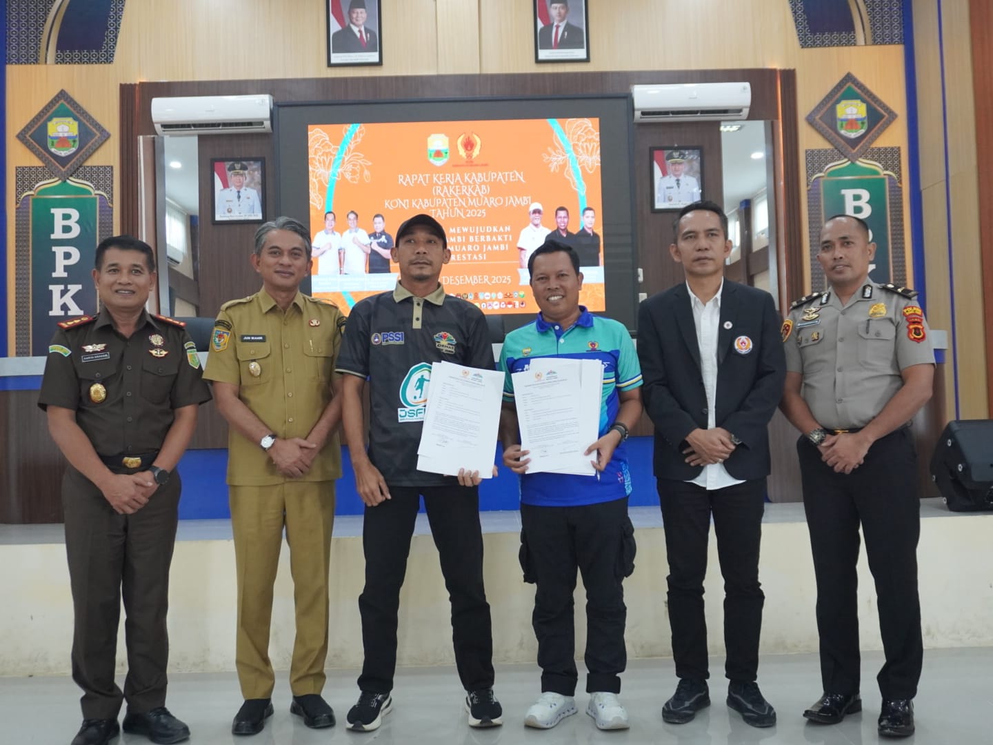 Gandeng Igornas, Rakerkab KONI Mauro Jambi Hasilkan Keputusan Strategis Untuk Kemajuan olahraga Mauro Jambi