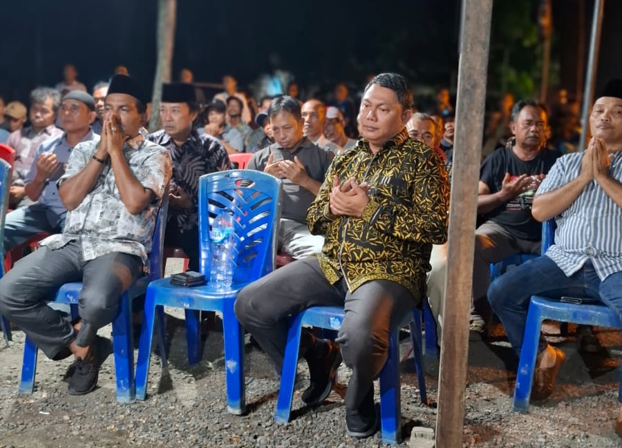 Resmikan Posko Parit Lapis, Hairan Himbau Tidak Terpengaruh Berita Hoax dan Isu Provokatif