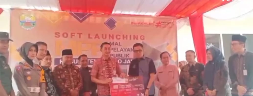Penjabat Bupati Muaro Jambi Bachyuni Soft Launching Mall Pelayanan Publik Tahun 2024