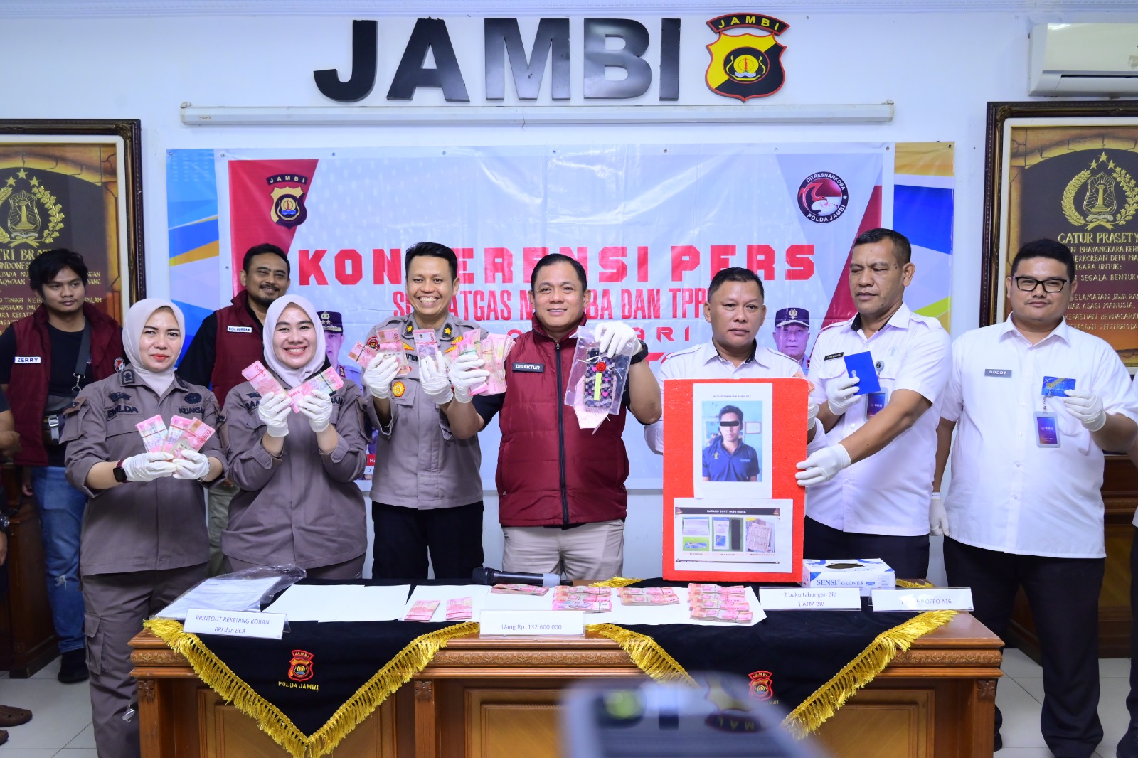 Polda Jambi Mengungkap Kasus Narkoba Didalam Lapas Kelas 2 A Kota Jambi