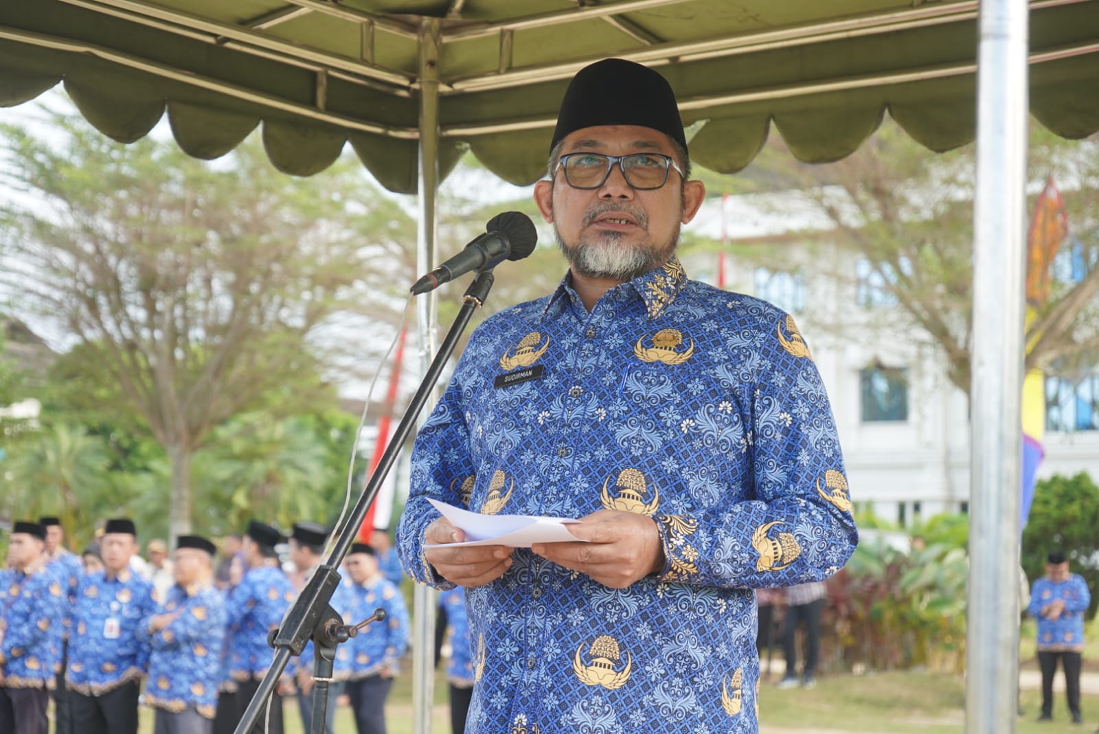 SEKDA SUDIRMAN TEGASKAN PENTINGNYA KEDISIPLINAN BAGI ASN PEMPROV JAMBI