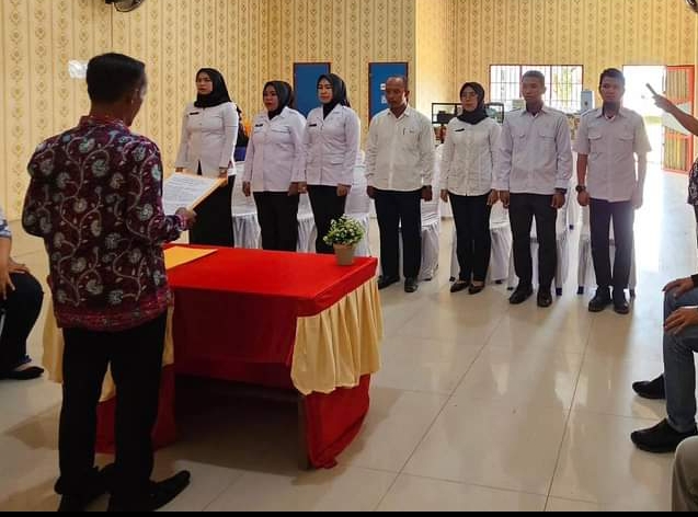 7 Petugas Lapas Perempuan Jambi Dilantik sebagai KPPS Pemilu 2024