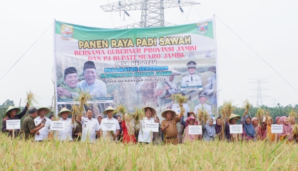 Dukung Sektor Pertanian dan Ketersediaan Pangan di Muaro Jambi