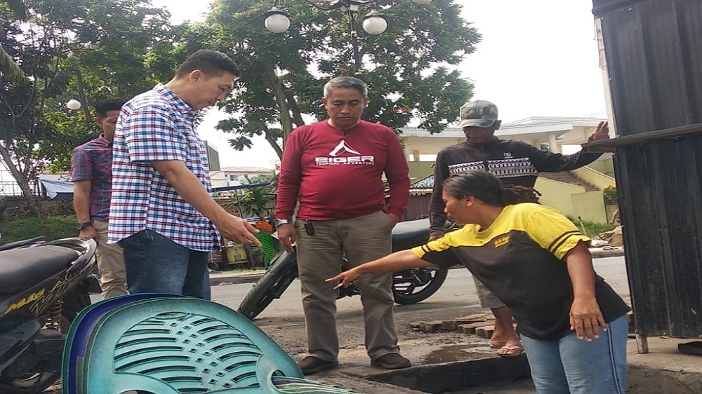 Kunjungi Pedagang Kuliner di Tanggo Rajo, Anggota DPRD Jambi Budi Yako Cek Sarana dan Prasarana