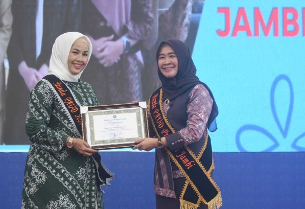 Hari Anak Nasional ke 40 Tahun, Gubernur Jambi dan Bunda PAUD Hadir di Muaro Jambi