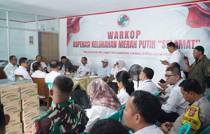 Marsda TNI Eko Dono Indarto Puji Perkembangan Koperasi Merah Putih di Provinsi Jambi