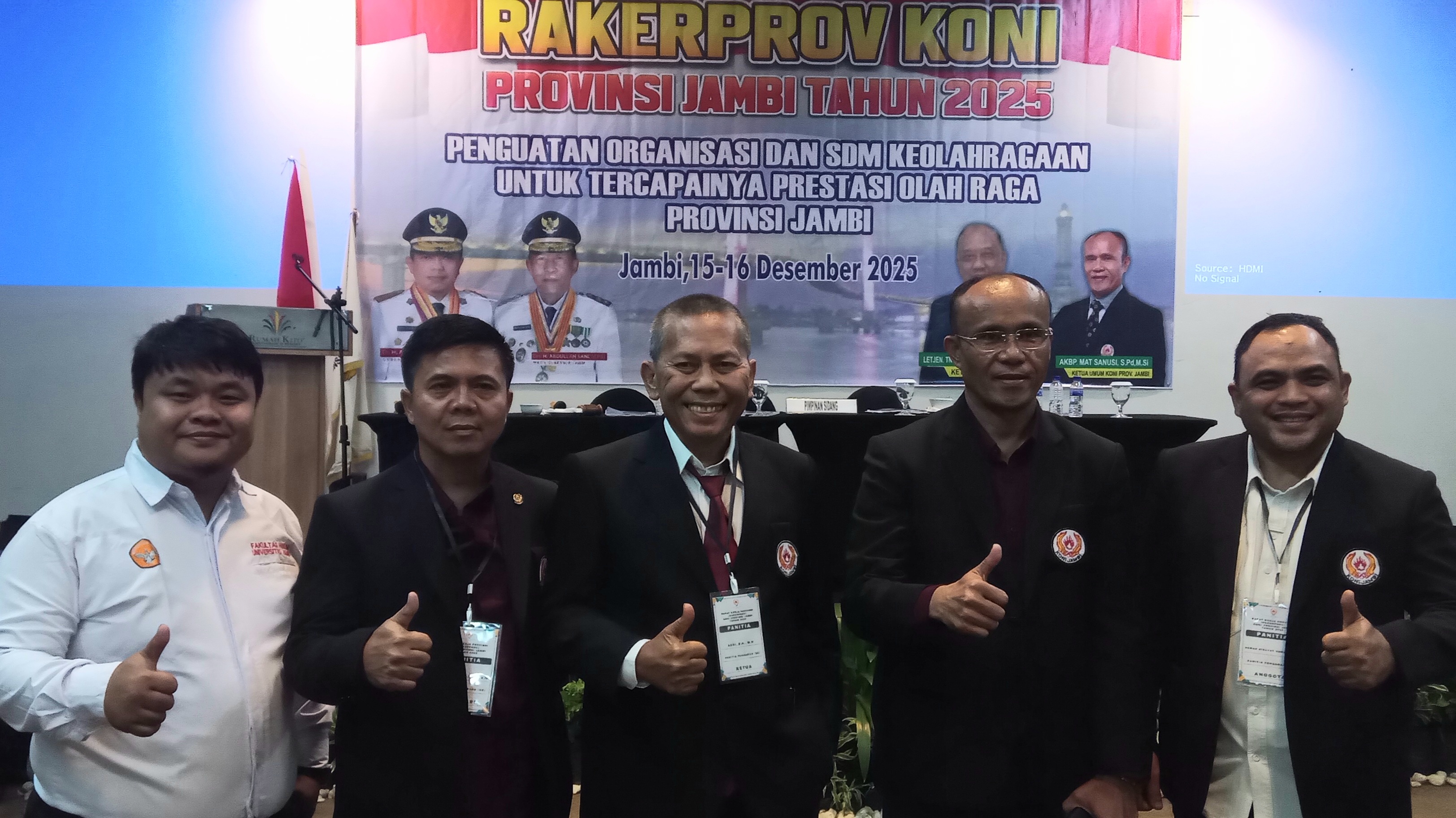 Rakerprov KONI Jambi Dorong Prestasi, Hingga Penguatan Organisasi dan SDM Keolahragaan