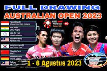 Hasil Drawing Australia Open 2023