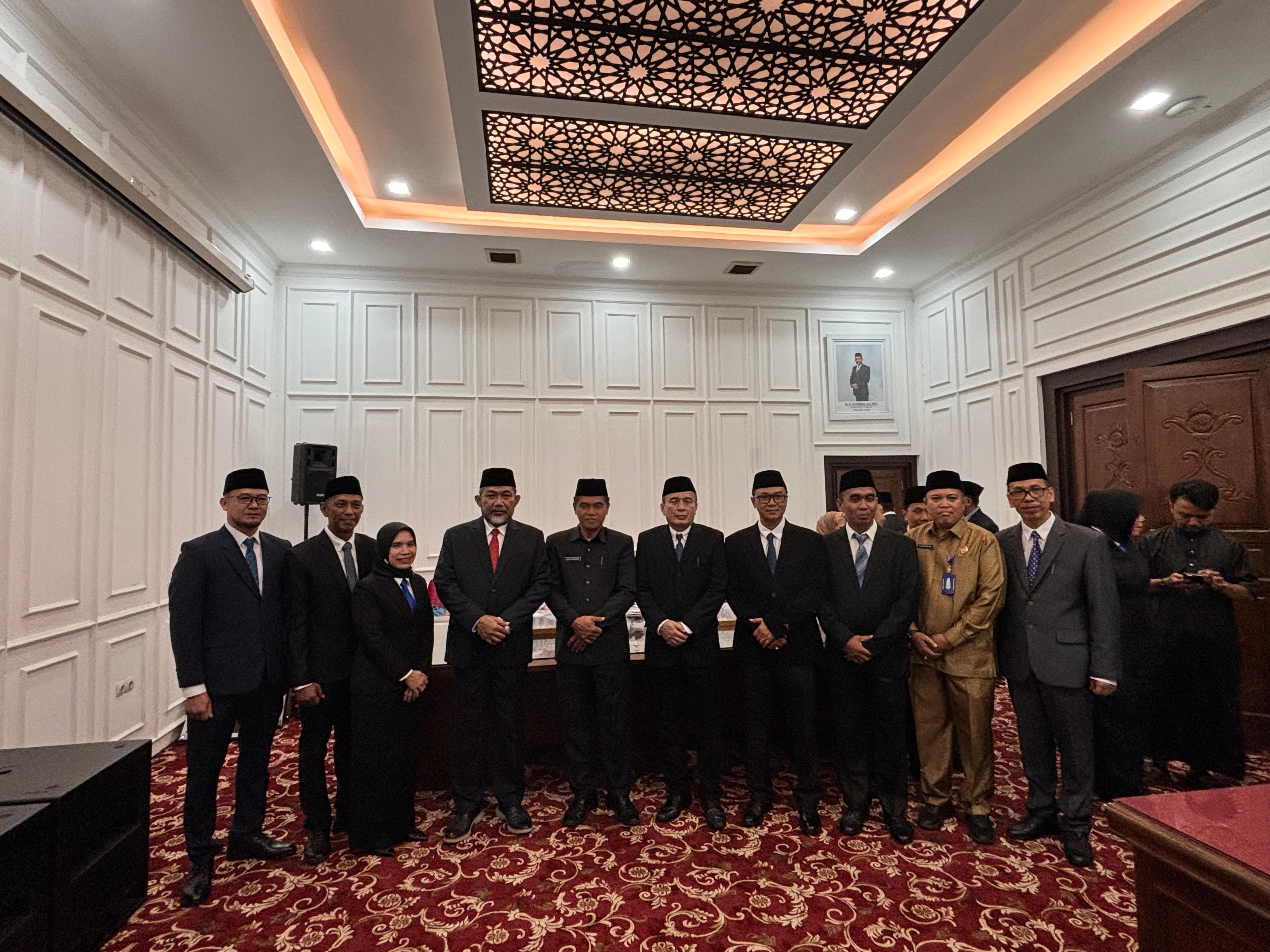 Ini Dia Nama Pejabat Yang Di Lantik Malam ini 