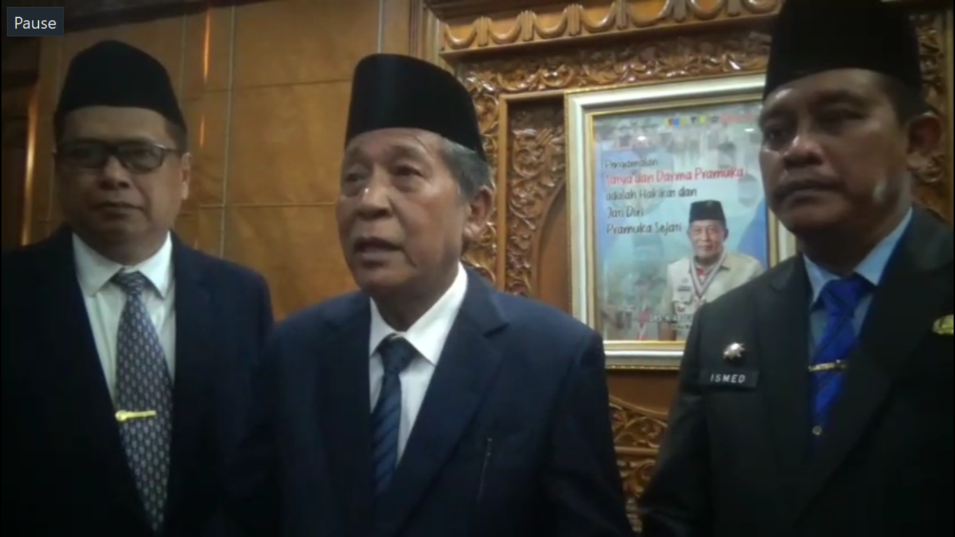 Lantik Empat Eselon II, Wagub Sani Minta Jalankan Amanah dan Bekerja Sesuai Tupoksi