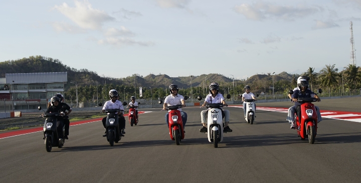 Perdana, Motor Listrik Honda Resmi Dukung MotoGP Mandalika