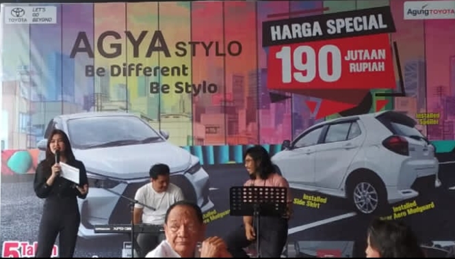 Agya Stylo Hadir dengan Penambahan Aksesoris Geniune Part, New Agya G Terlihat Lebih Sporty