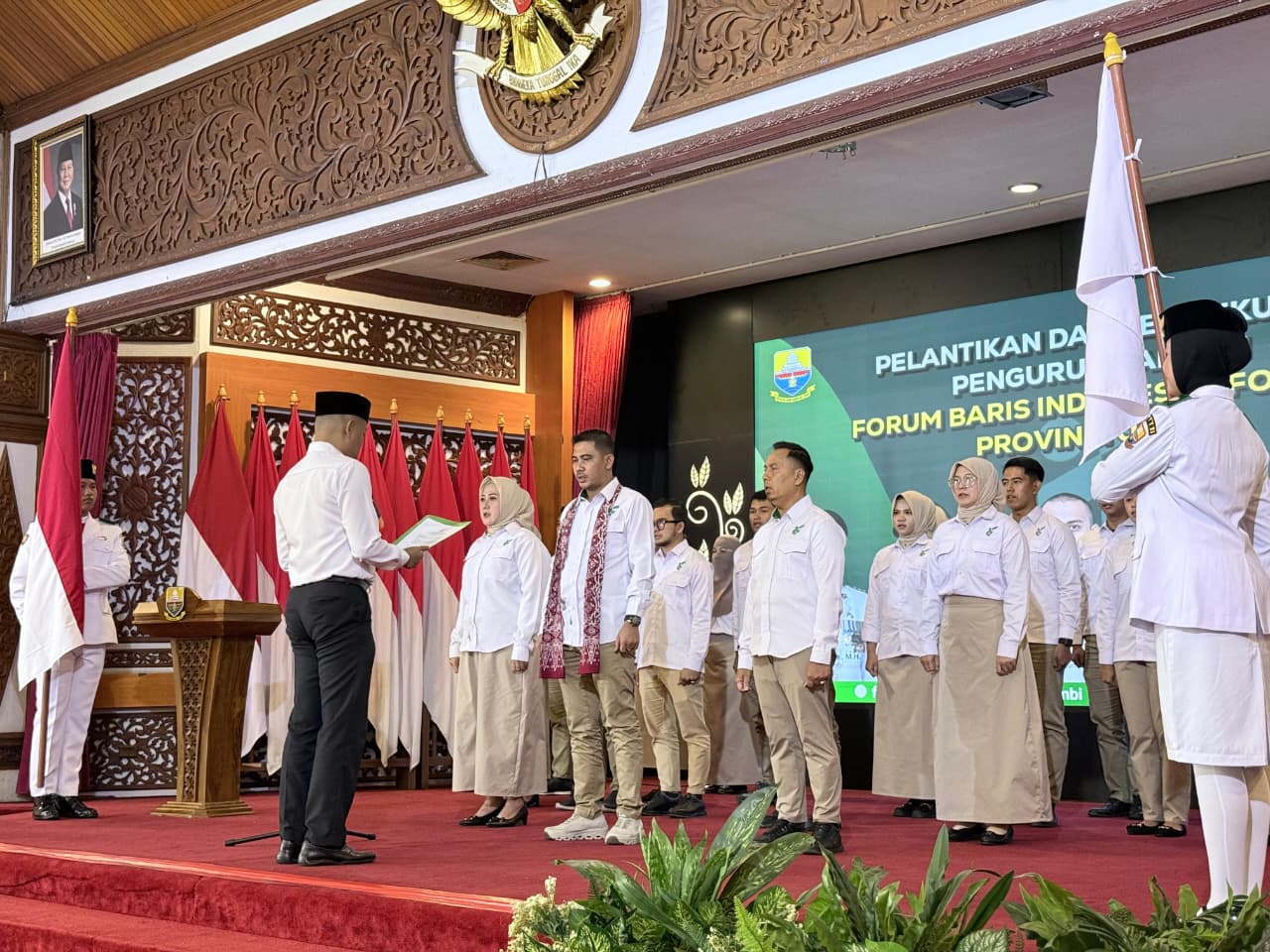 Pemprov Jambi Harap FORBASI Jadi Wadah Pembentukan Disiplin dan Cinta Tanah Air Generasi Muda