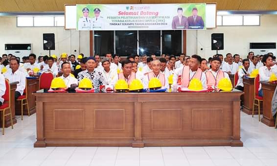 Pelatihan dan Uji Sertifikasi Tenaga Kerja Konstruksi Tingkat Terampil Tahun 2024