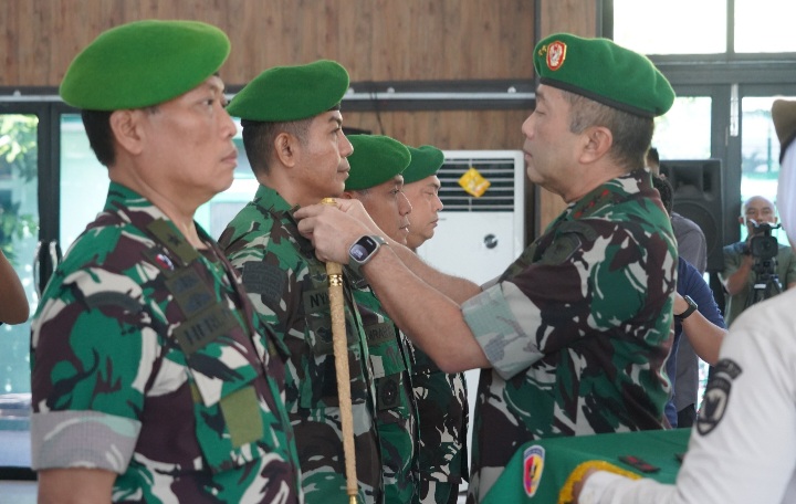 Pangdam XX/TIB Pimpin Serah Terima Jabatan Danrem 042/Gapu di Padang