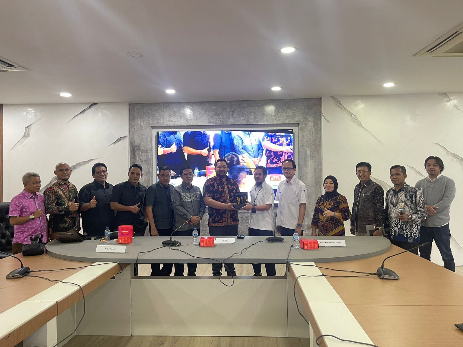 Waka DPRD Provinsi Jambi Pinto Bersama Pansus I ke Kemenkominfo Dorong Tambah Bangun Tower