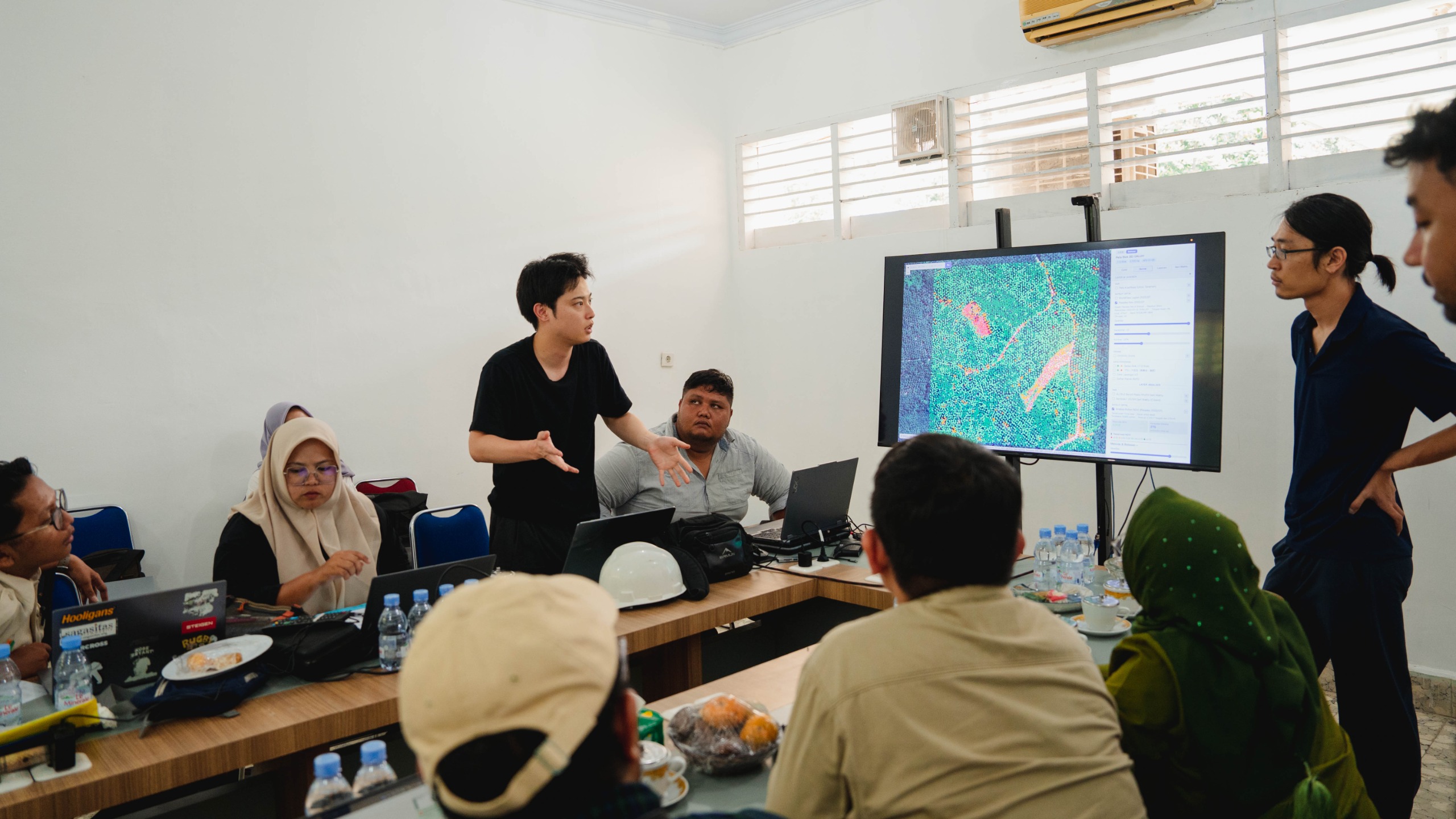 PTPN IV PalmCo Uji Pemanfaatan Satelit Jepang untuk Pantau Sawit Lebih Presisi