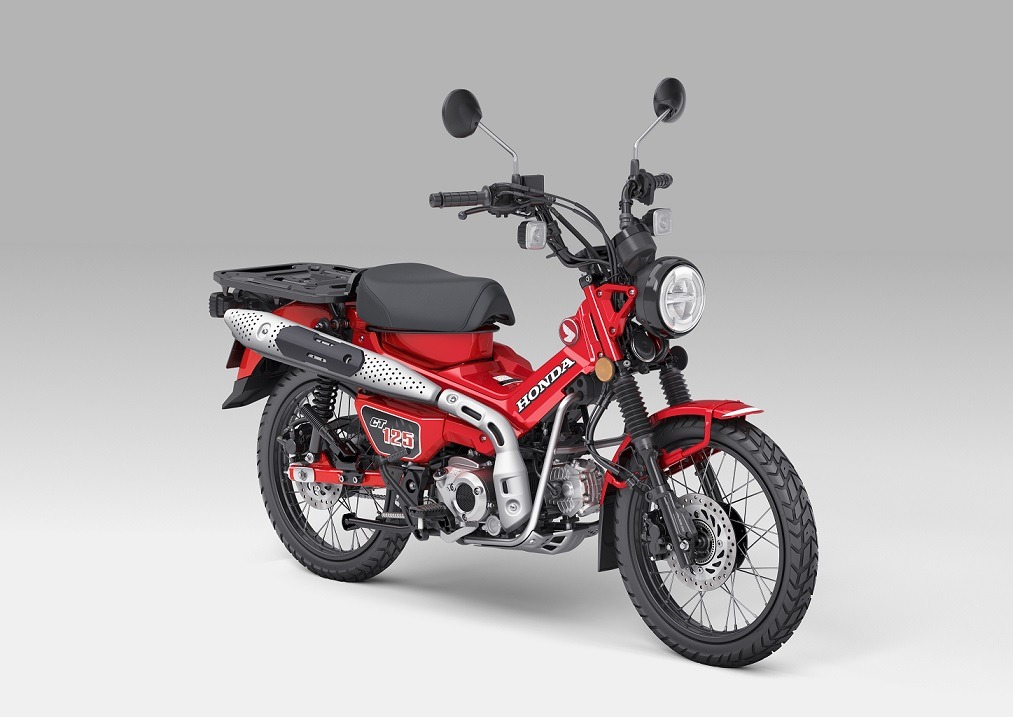 Ikon Motor Bebek Trekking Honda CT125 Tampil Lebih Modern