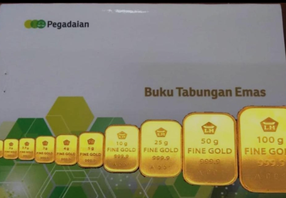 Harga emas pegadaian  Kembali Naik Menjadi  Rp 1.894.000