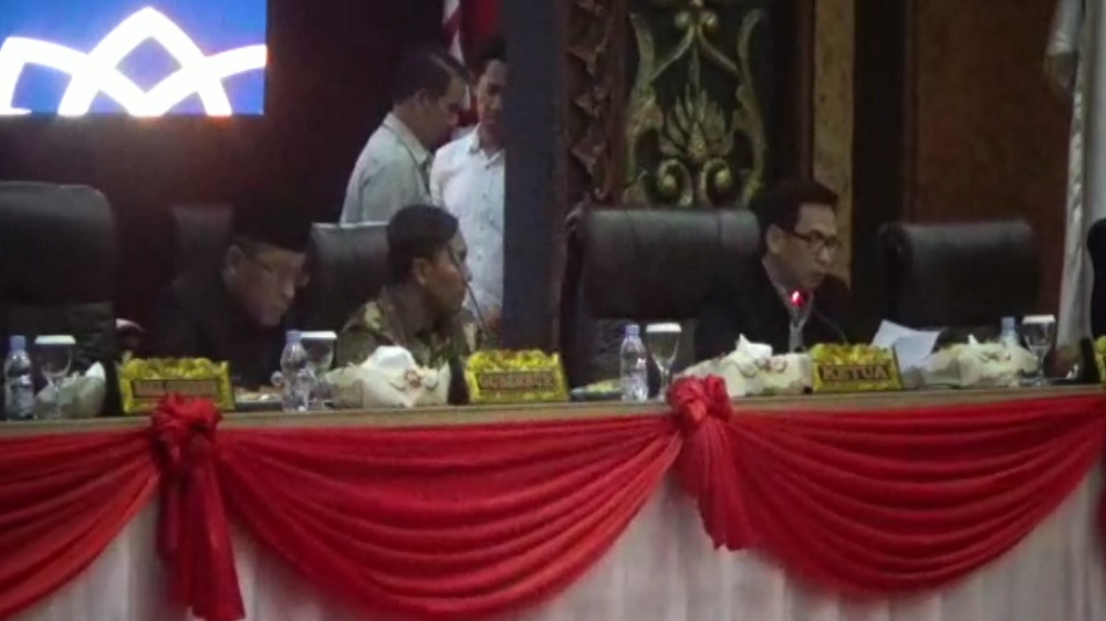 Rapat Paripurna DPRD Provinsi Jambi Tindak Lanjut Hasil Evaluasi Rapbd Provinsi Jambi 2023
