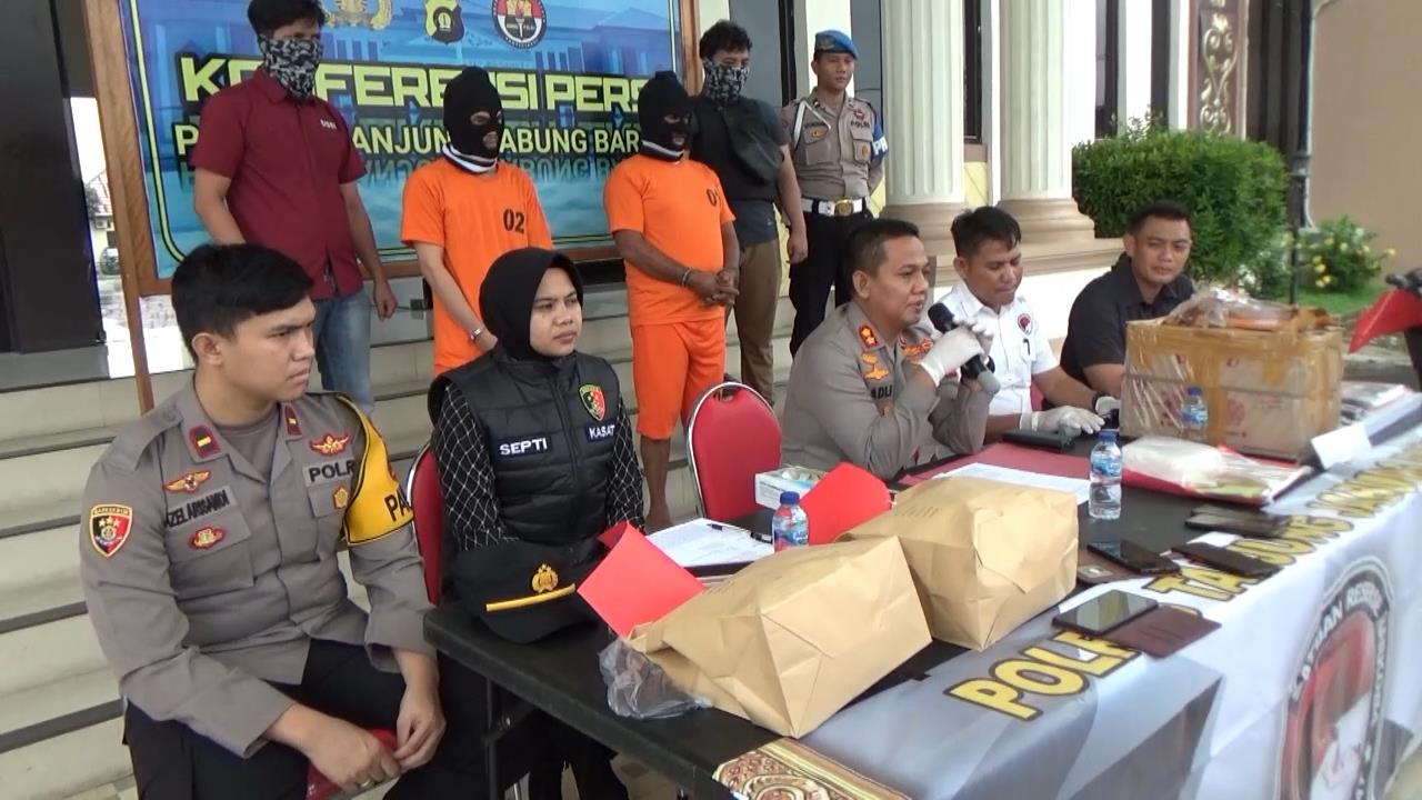 Polisi Tangkap Pengedaran Sabu Saat Transaksi 51.01 Gram Bruto Sabu, Diamankan di Kuala Tungkal