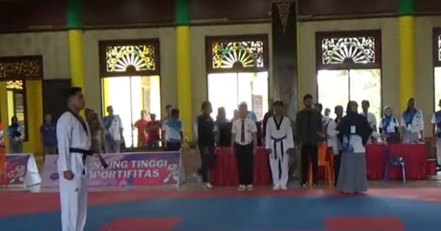 Taekwondo Tanjab Barat Tuan Rumah Kejurprov dan Open Turnamen Bupati Cup
