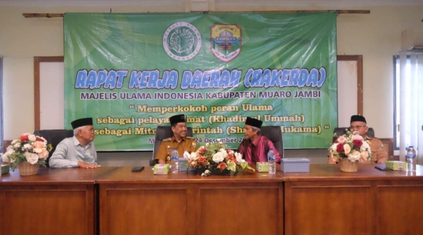 Rakerda Majelis Ulama Indonesia di Kabupaten Muaro Jambi