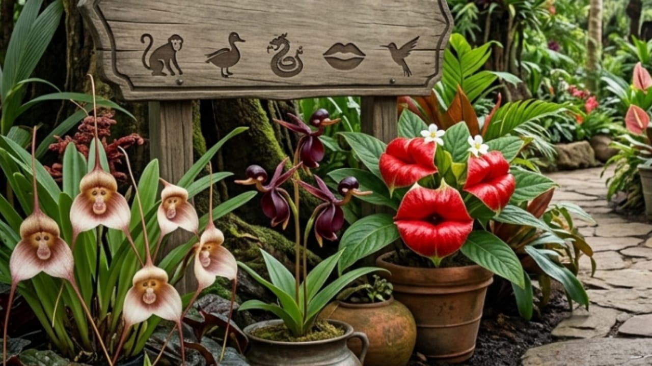 5 Tanaman Hias Paling Aneh di Dunia, Ada yang Mirip Burung hingga Wajah Monyet