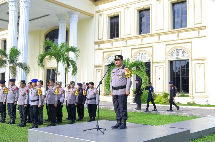 Ciptakan Rasa Aman dan Nyaman Nataru, Polda Jambi Gelar Operasi Lilin 2025