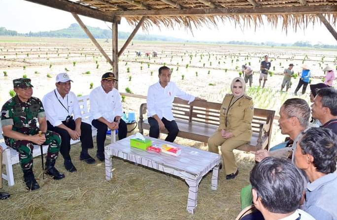 Presiden Jokowi Terima Langsung Aspirasi Para Petani 