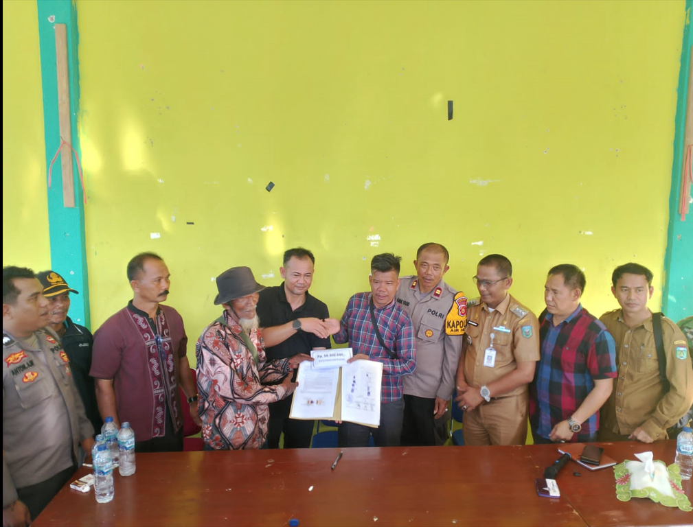 Temenggung SAD Ajak Warga Jaga Kondusivitas Pasca Perselisihan dengan PT SAL