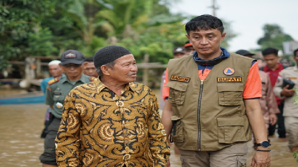 2 Desa di Muaro Jambi Terkena Banjir, Bachyuni Deliansyah : Pemerintahan Muaro Jambi akan selalu Sigap