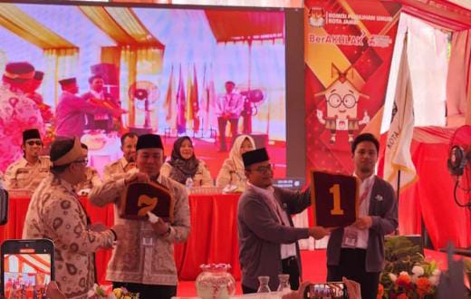 Nomor Urut Calon Wali Kota Jambi, Maulana-Diza No 1 dan HAR-Guntur No 2