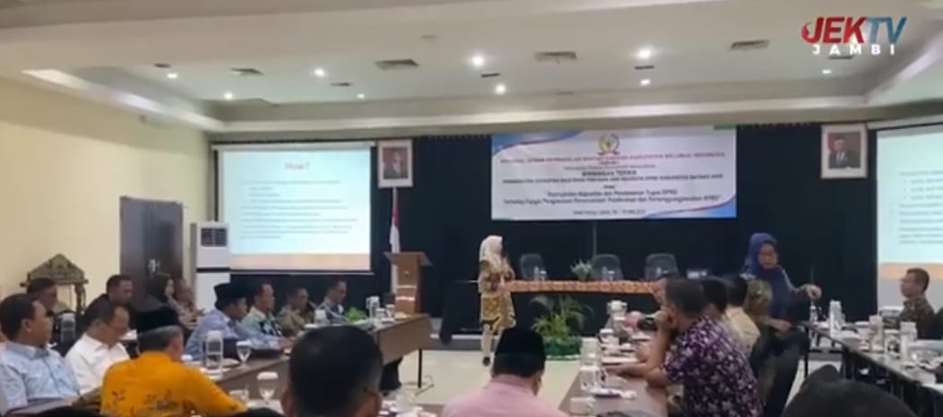 Pimpinan dan Anggota DPRD Batanghari Ikuti Bimbingan Teknis Peningkatan Kapasitas Oleh Adkasi