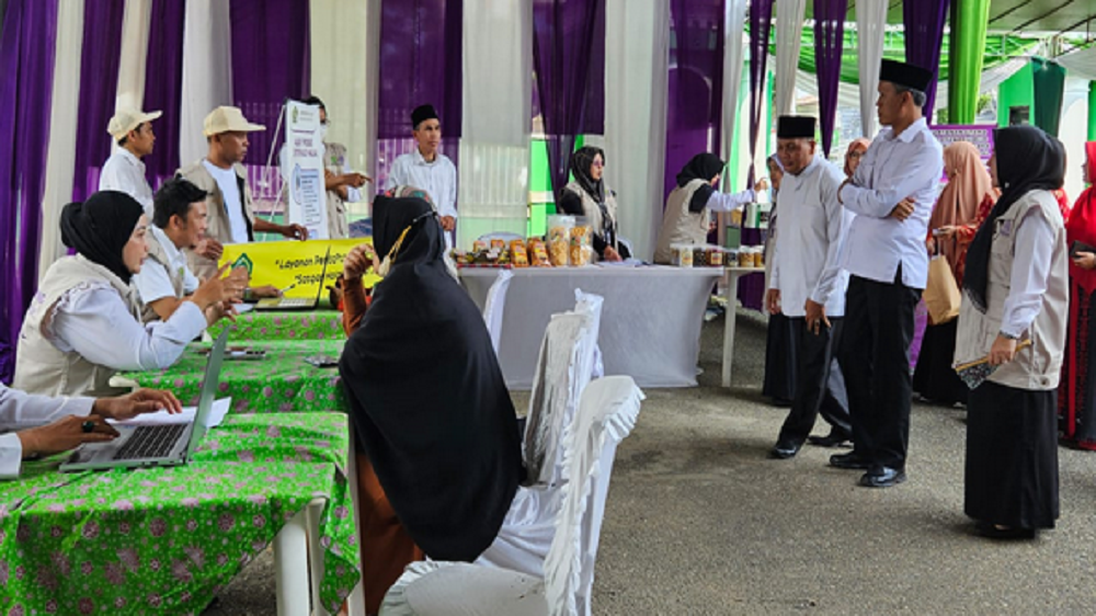 Ramadan Expo 2024 Kanwil Kemenag Jambi Sosialisasikan Sertifikat Halal