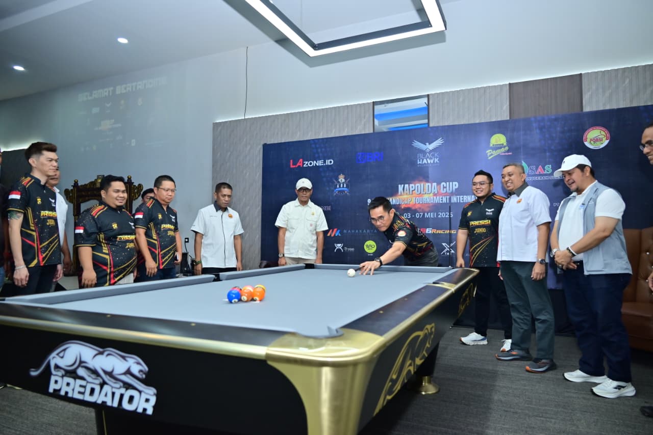 Turnamen 9 Ball International Open Handicap Kapolda Cup, Kapolda Dorong Sportivitas dan Prestasi Atlet Biliar