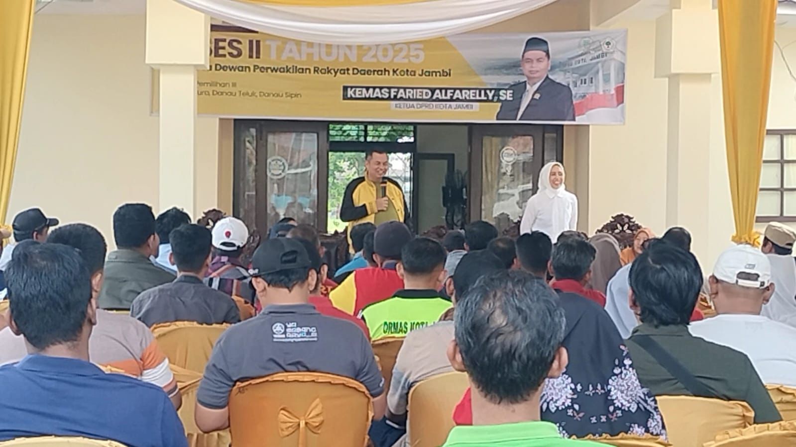 Ketua DPRD Kota Jambi Kemas Faried Serap Aspirasi Warga Dapil III Saat Reses Tahap II