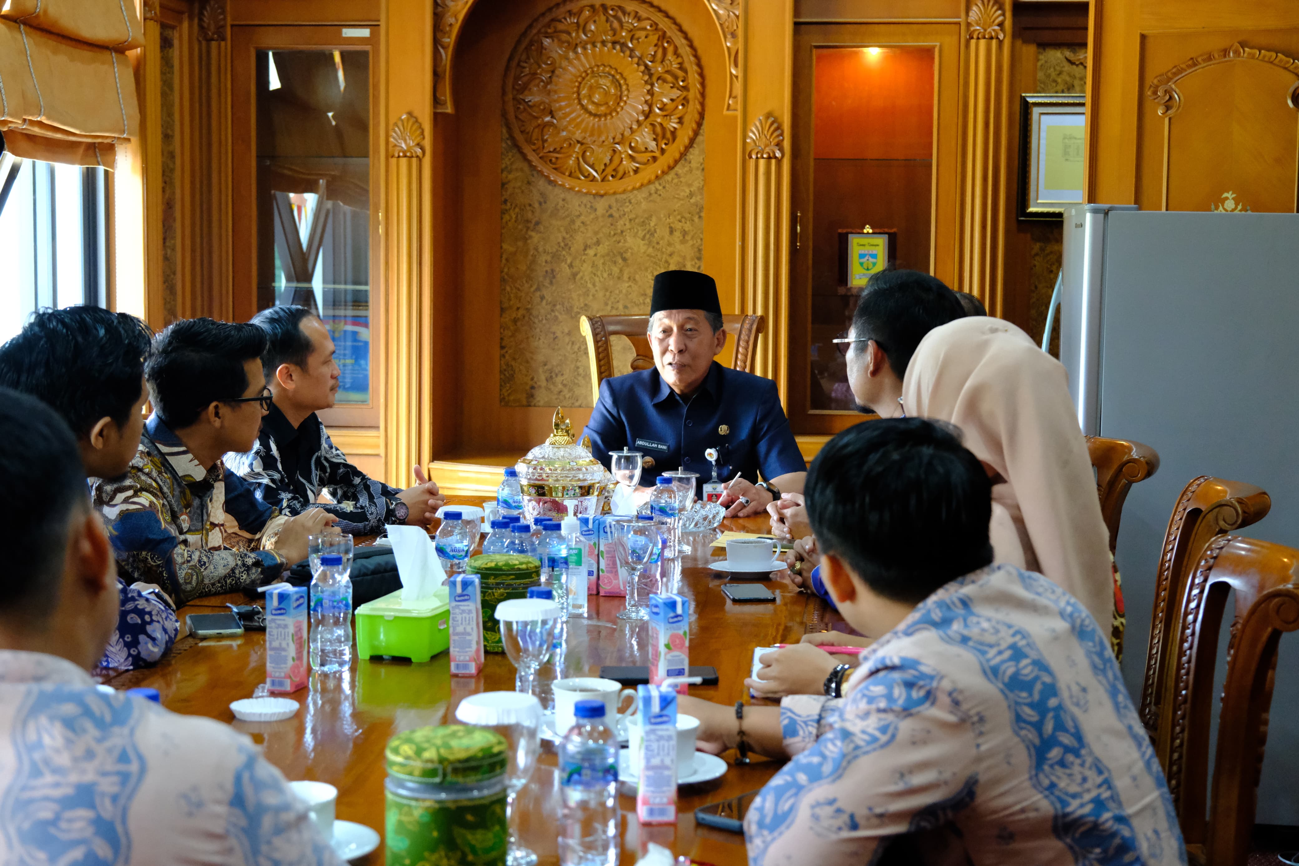 Wakil Gubernur Jambi Sani Terima Audiensi KPID Provinsi Jambi