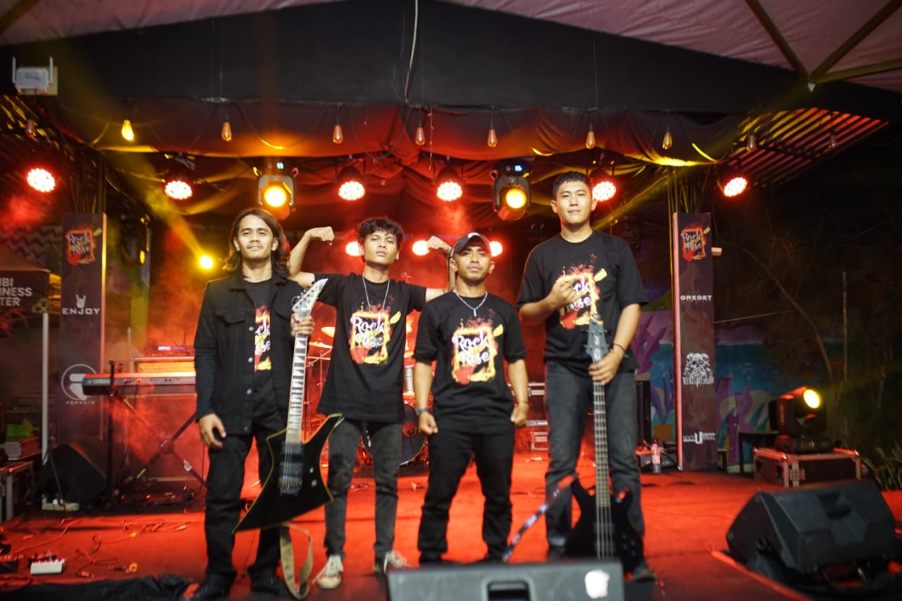 Rebel Treason Tampil dengan Hentakan, Rock Rise Vol IV Sukses Diselenggarakan di Jambi