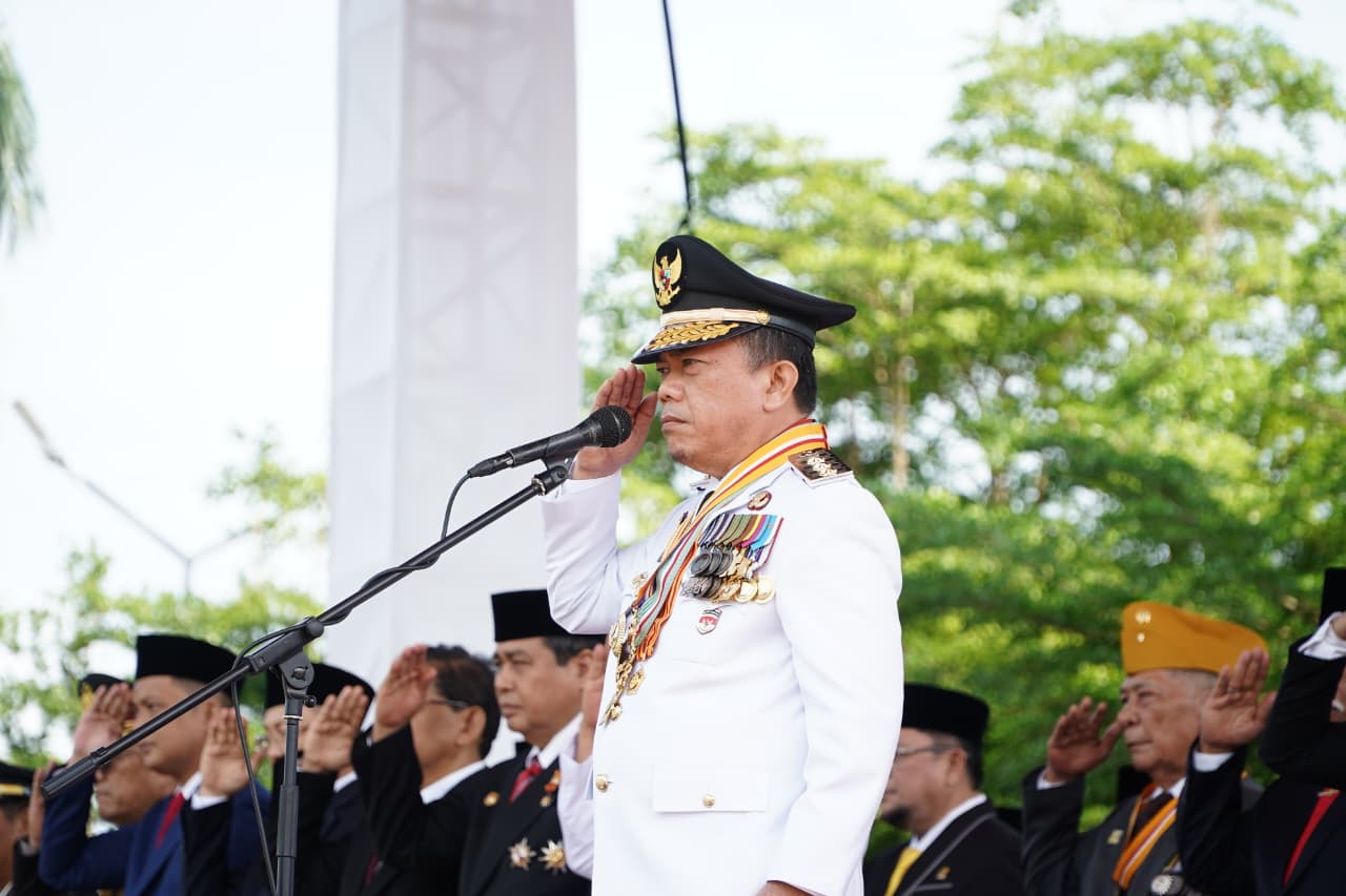 Gubernur Jambi Al Haris Jadi Inspektur Upacara Peringatan HUT Ke-80 RI