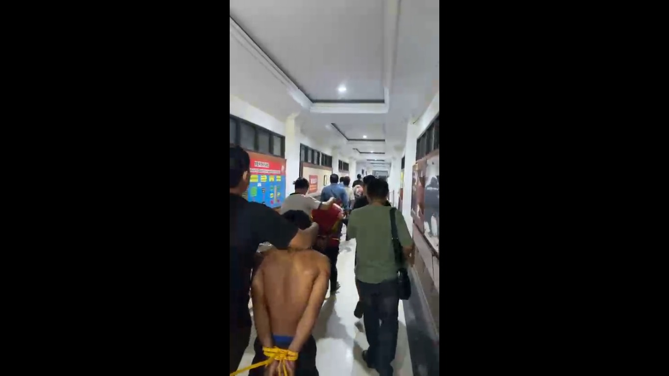 Polisi Amankan Delapan Terduga Pelaku Penyerangan Mapolres Merangin