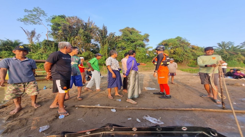 Bocah 10 Tahun Tenggelam di Sungai Batanghari, Tim SAR Jambi lakukan Pencarian