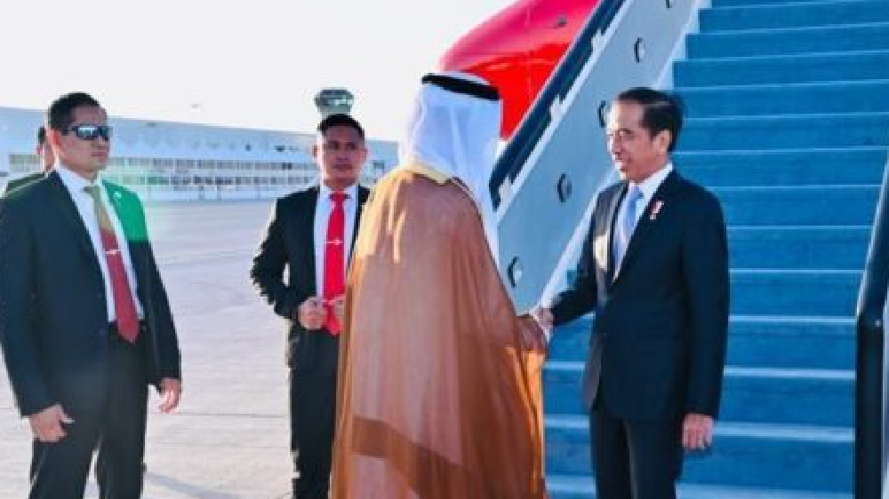 Lakukan Sejumlah Pertemuan, Presiden Jokowi Tiba di Dubai