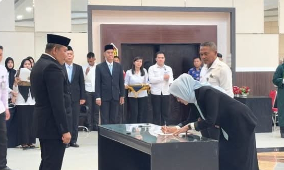 Resmi Dilantik, Hani Anggraeni Resmi Menjabat sebagai Kalapas Perempuan Kelas IIA Palangkaraya