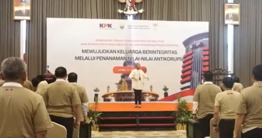 Wagub Sani Sambut Baik Bimtek Keluarga Berintegritas KPK