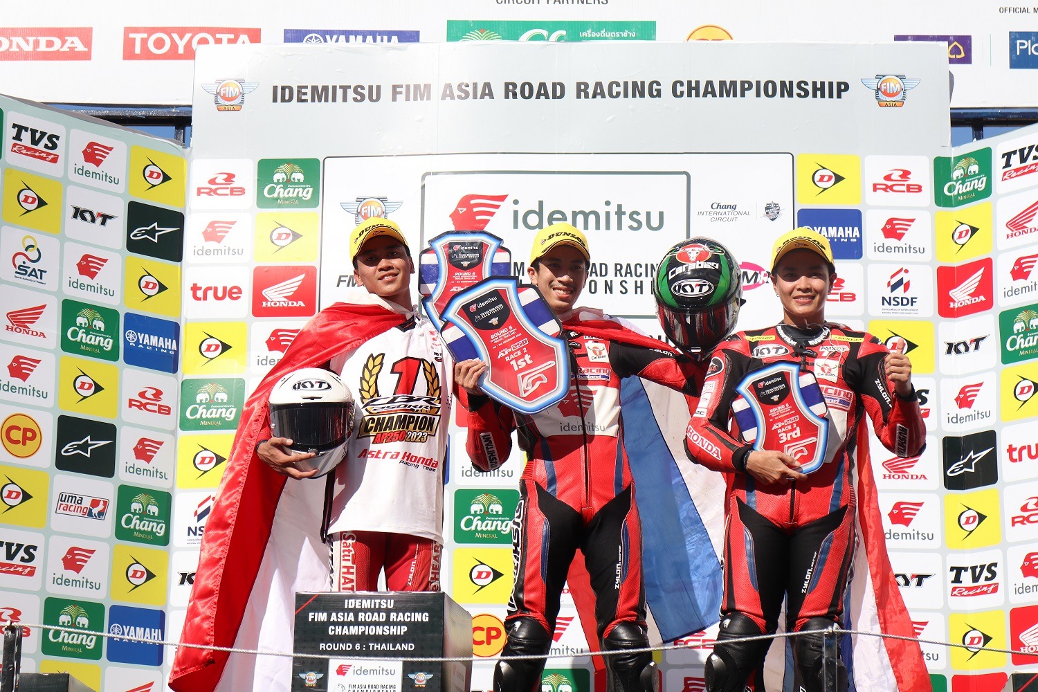 CBR250RR Bawa Rheza Juara AP250, Pebalap Astra Honda Rajai Balap Asia