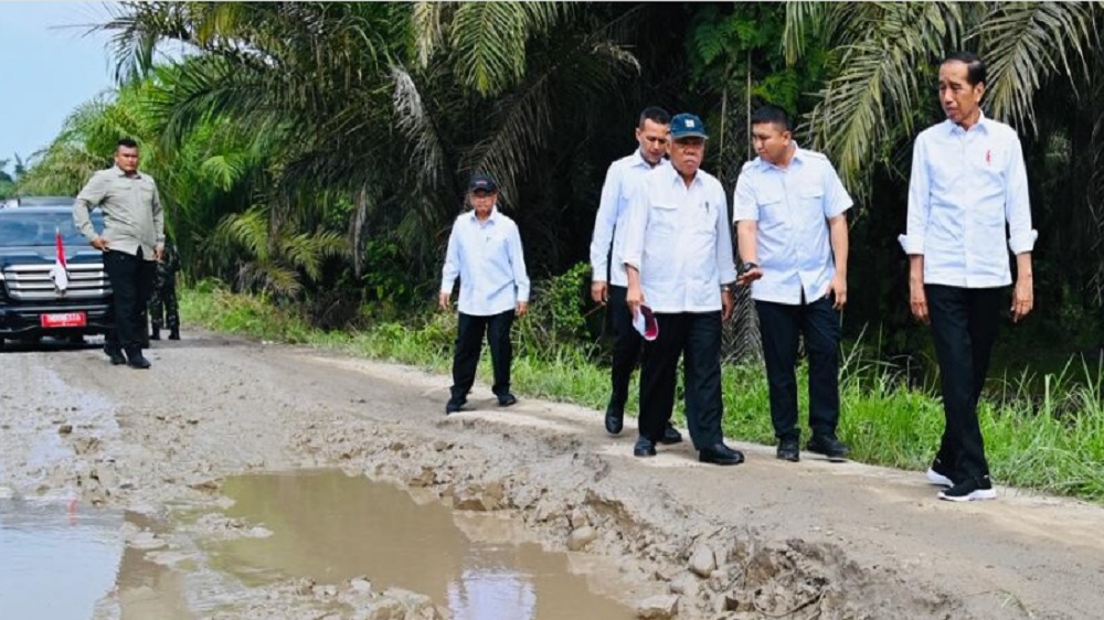 Selain di Jambi, Presiden Jokowi Sampaikan Jalan Produksi Sumatera Utara Turut Rusak