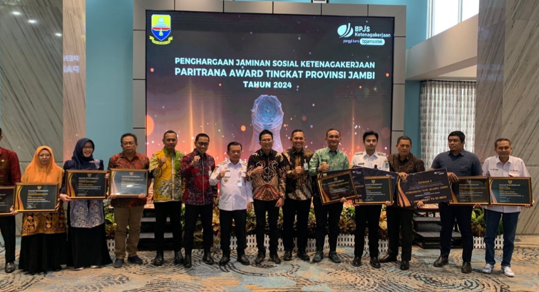 PTPN Regional 4 Raih Paritrana Award BPJS 